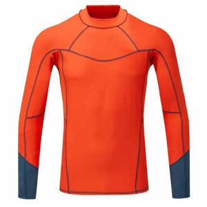 Unisex Adult Custom Rash Guard Long Sleeve Compression Athletic <b>Shirt</b> Lightweight Breathable Spandex/<b>Polyester</b> for Running - Product Image 1