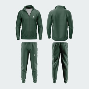 Conjuntos Deportivos Casuales de Invierno Unisex de Alta Calidad, Corte Regular, Tallas Grandes, Combinación de Colores, Ropa de Entrenamiento de Felpa - Product Image 3