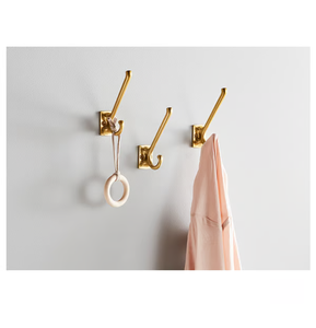 Nouvel Organisateur Mural en Laiton avec Crochet Nœud Papillon pour Vêtements, Cuisine, Salle de Bain, Manteaux et Serviettes - Product Image 5