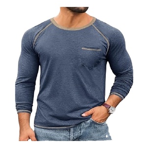 Over size heavy cotton <b>Men's</b> Fashionable Solid O Neck T <b>Shirts</b> Stylish Casual Long Sleeve T <b>Shirts</b> For <b>Men</b> From Bangladesh - Product Image 1
