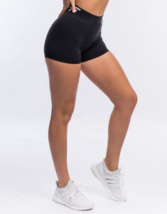 Shorts Deportivos de Cintura Alta para Mujer, Talla Grande, Efecto Levanta Glúteos, OEM - Product Image 2