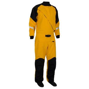 Men's High Visibility Waterproof <b>Work</b> Coverall Polyester Reflective Safety Protective Yellow <b>Black</b> Trim - Product Image 1