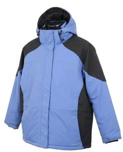 Veste d'hiver pour homme de haute qualité, tissée, enduite, coupe-vent, col montant, respirante, rembourrée, 100% polyester/coton - Product Image 1