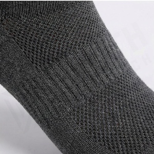 Chaussettes en coton naturel personnalisées avec logo pour hommes, absorbantes, coupe basse, sportives, athlétiques, respirantes, KA16, couleurs personnalisées, paires - Product Image 5