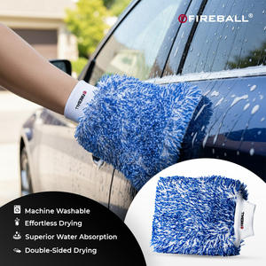 Guante de Lavado Premium Fireball, Microfibra Ultrasuave, Guante de Limpieza de Autos Antiarañazos, Ligero y Reutilizable - Product Image 6