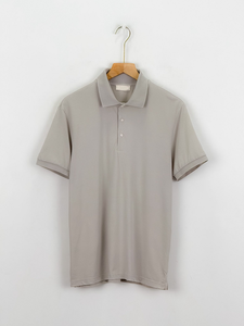 Nouveau Polo Homme Décontracté Sur Mesure en Coton Tricoté Anti-Plis Brodé à Motif Uni Manches Courtes Prix Abordable - Product Image 4