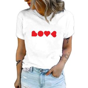 T-shirt pour femmes fabriqué en usine professionnelle, vêtements décontractés d'été, uni, vierge, impression personnalisée, chemises de créateur haut de gamme pour femmes - Product Image 6