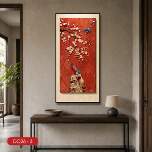 Peinture murale miroir de luxe avec cadre, décoration intérieure, décoration de la maison, OEM du Vietnam, marque HALO - Product Image 4