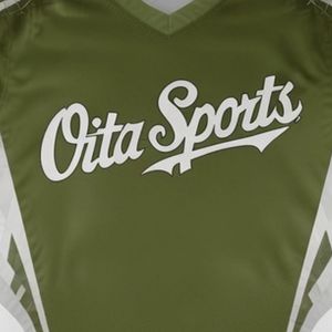 Unisex Olive Green White Sublimated Lacrosse Jersey Lightweight Polyester <b>Athletic</b> Shirt Training Sports Wear Apparel - Product Image 6
