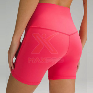 Shorts de compression pour femmes à taille haute, respirants, à prix abordable, marque privée - Product Image 4