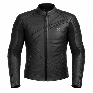 Veste de moto en cuir X Dynamic Sport |   Noir Rouge Vert |   Fabricant OEM ODM |   Qualité de conception haut de gamme |   Vêtements de course | - Product Image 1