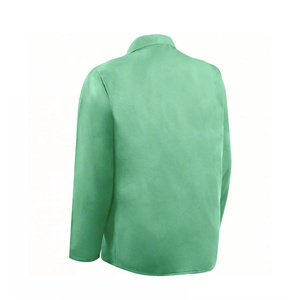 Veste de soudage en coton FR de qualité supérieure, protection corporelle industrielle, ignifuge, vêtements de travail pour la construction - Product Image 6