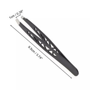 Pinzas para Cejas con Punta Inclinada, Pinzas Duraderas de Acero Inoxidable - Product Image 5