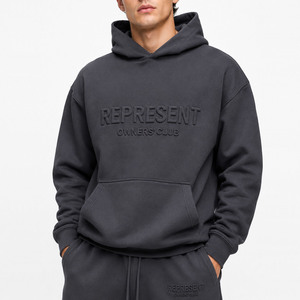Heavyweight French Terry <b>Hoodie</b> <b>and</b> <b>Shorts</b> <b>Set</b> Custom Logo Casual Sportswear Wholesale Supplier - Product Image 5