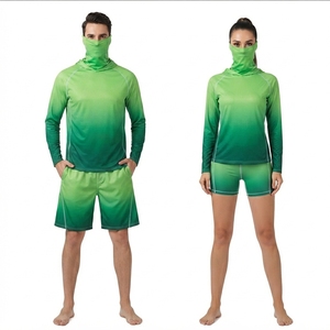 เสื้อตกปลา Blank Athletic SPF แบบมีฮู้ดน้ำหนักเบาสำหรับผู้ชาย พร้อมกระเป๋าเสื้อด้านซ้าย - Product Image 4