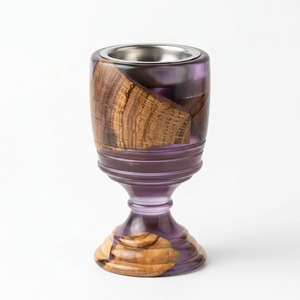 Nuevo Quemador de Incienso Árabe Moderno de Madera y Resina Epoxi para Uso Religioso en Invierno y Ramadán - Product Image 1