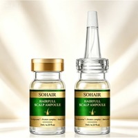 SOHAIR HairFull Scalp Ampoule Traitement de croissance capillaire non gras, activateur de follicules, nourrissant le cuir chevelu, sérum thérapeutique apaisant