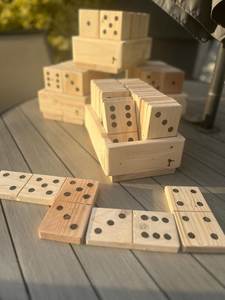 Jeu de dominos en bois, jouet éducatif classique pour enfants, développement cérébral - Product Image 6