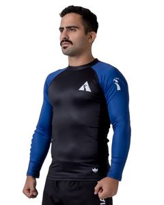 OEM personalizado compresión MMA Rash Guard para los hombres de manga corta de poliéster/Spandex logotipo personalizado de impresión - Product Image 6