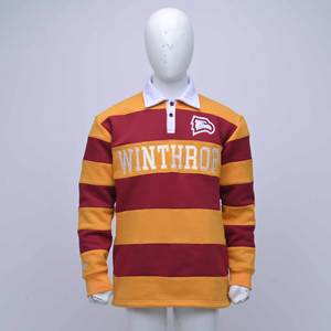 High Quality Custom Logo Manufacturers <b>Men</b>’s <b>Striped</b> Cotton Fleece with Chenille Embroidery Custom Logo Winter Wear Sweatshirt - Product Image 1