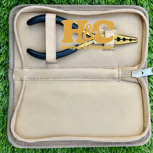 Nuevas Pinzas de Sujeción Fuerte con Estuche, Pinzas de Acero Inoxidable para Extensiones de Cabello, Abridor y Removedor de Anillos Micro Nano - Product Image 2