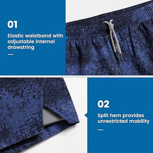 Shorts de jogging d'été respirants de qualité supérieure, élégants et décontractés, pour hommes, par Dress Sports - Product Image 4