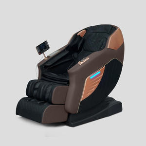 จัดส่งฟรี / ลด 20% เก้าอี้นวดตัวเต็มรูปแบบหนัง PU 4D สไตล์คลาสสิก OEM ODM พร้อมระบบตั้งเวลา เก้าอี้นวดหยอดเหรียญสำหรับห้างสรรพสินค้า - Product Image 1