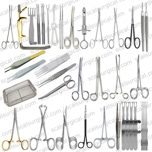 ชุดเครื่องมือผ่าตัดพลาสติกพื้นฐาน 63 ชิ้น ชุดอุปกรณ์ผ่าตัดสแตนเลสโดย Scalsurgical - Product Image 3