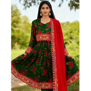 Nouvelle robe longue en viscose pour femmes, style tribal afghan Kuchi, anti-humidité, séchage rapide, style Banjara, couleur magnifique, robe vintage. - Product Image 1