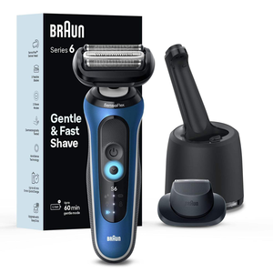 Afeitadora Eléctrica Braun para Hombre, Serie 6 6172cc, Afeitado en Seco y Húmedo, Kit de Afeitado con Centro SmartCare y Recortadora - Product Image 6