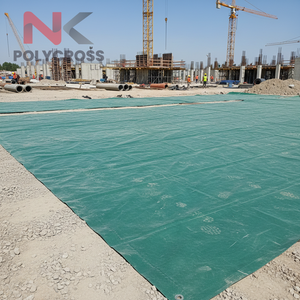 Bâche de sécurité ignifuge pour chantier, résistante aux déchirures et imperméable, pour chantiers de construction et couvertures extérieures temporaires - Product Image 5