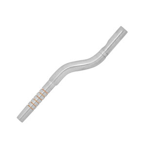 อะแดปเตอร์ปลายท่อดูดแบบโค้งสำหรับงานผ่าตัดทางทันตกรรม คุณภาพพรีเมียม ผลิตจากสแตนเลสสตีล พร้อมหัวดูดแบบมุมฉาก ชุบทอง ผลิตในประเทศปากีสถาน - Product Image 5