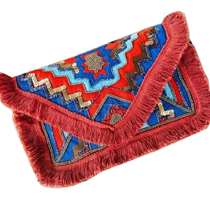 Impresionante bandolera con adornos azules - Product Image 2