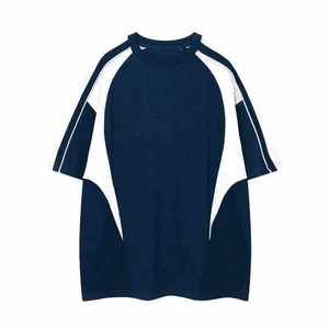 เสื้อยืดปักลายพัฟพริ้นท์สำหรับผู้ชาย ออกแบบโลโก้เองได้ ด้านหน้าและด้านหลัง เนื้อผ้านุ่ม - Product Image 5