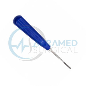 Raspador Quirúrgico Curvo Premium Akramed para Rinoplastia, Instrumento de Cirugía Plástica de Acero Inoxidable, Certificado CE, Reutilizable - Product Image 3
