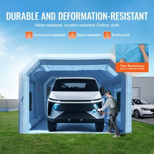 Cabina di Verniciatura Gonfiabile Portatile 32.8 X 21 X 14.8 ft con Ventilatori Robusti da 1100W+750W - Product Image 6