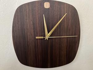 Horloge murale en bois de luxe artistique, décoration d'intérieur haut de gamme, horloge murale en bois sur mesure, horloge murale moderne de luxe, horloge murale ronde en bois - Product Image 5