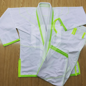Unisex Custom BJJ Gi-Soft Durable Polyester/Cotton <b>Blend</b>-Quick Dry Breathable-Customizable for Beginners Advanced Practitioners - Product Image 2