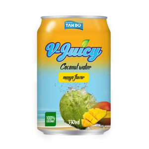 Fournisseur OEM – Boisson au jus de coco V-Juicy 330 ml, saveurs mangue, mangoustan, pomme verte, mandarine, raisin, en canette aluminium - Product Image 2
