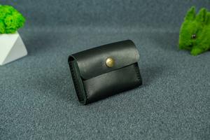 Porte-cartes minimaliste unisexe de qualité supérieure, fin, léger, imperméable, élégant, compact, pour tous les jours, avec poche avant en microfibre - Product Image 3