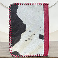 Funda de Biblia de Cuero de Vaca con Pelo de Lujo 2026, Fundas de Cuero Genuino de Alta Calidad para Libros, Diarios, Cuadernos de Viaje y Escritura