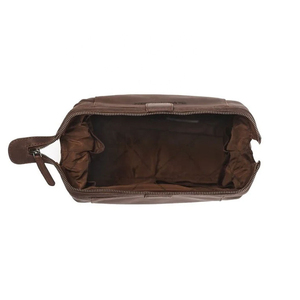 Leather Toiletry <b>Bag</b> Rectangle Minimalist Portable <b>Storage</b> <b>Bag</b> for Toiletries 1-3L Capacity - Product Image 2