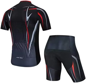 Ensemble de maillot de cyclisme personnalisé ASTURBAN WEAR, respirant, séchage rapide, coupe-vent, 180g, 100% polyester, écologique, OEM, shorts - Product Image 2
