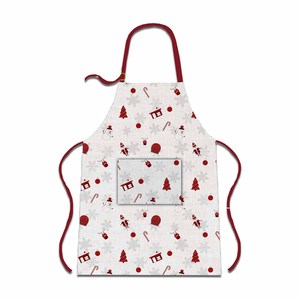 New printed Design Soft Quality Eco Friendly <b>Kitchen</b> <b>Apron</b> Professional Manufacturer Christmas Bib <b>Apron</b> With Pocket - Product Image 2
