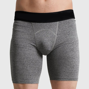 Tela de Punto de Alta Calidad, Ligera, para Hombre, Bóxer con Cintura Elástica, Control de Humedad, Uso Diario, Diseño Personalizado - Product Image 1