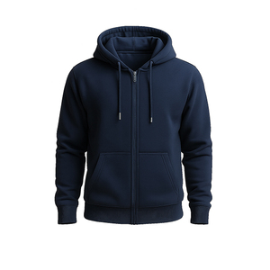 Fabrication de vêtements en molleton avec logo personnalisé, sweat-shirt homme surdimensionné, sweat-shirt 3D uni, dernier design, provenance du Bangladesh. - Product Image 2