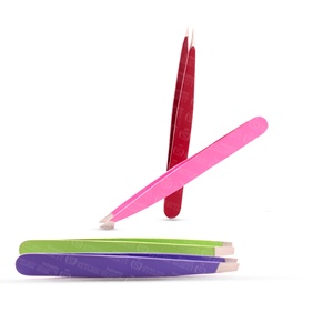 แหนบปลายแหลมสำหรับกำจัดขนได้อย่างแม่นยำแหนบที่ดีที่สุดสำหรับคางผมและชุดแหนบเสริมสวยความงาม - Product Image 1