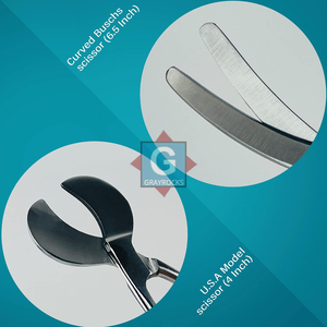 Kit de ciseaux pour cordon ombilical en acier inoxydable, autoclavable, 6 pièces, durable, best-seller - Product Image 5