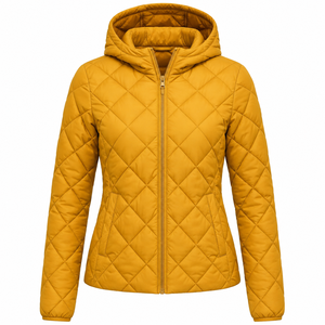 Low MOQ Wholesale Women's Puffer Jackets Eco-Friendly <b>Thick</b> <b>Winter</b> <b>Coats</b> OEM Custom 2026 Top Selling Women Crop Puffer Jacket - Product Image 5