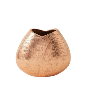 Florero Moderno de Metal Plateado Martillado, Centro de Mesa Decorativo de Aluminio de Lujo para Bodas, Hogar y Sala de Estar de Hotel - Product Image 4